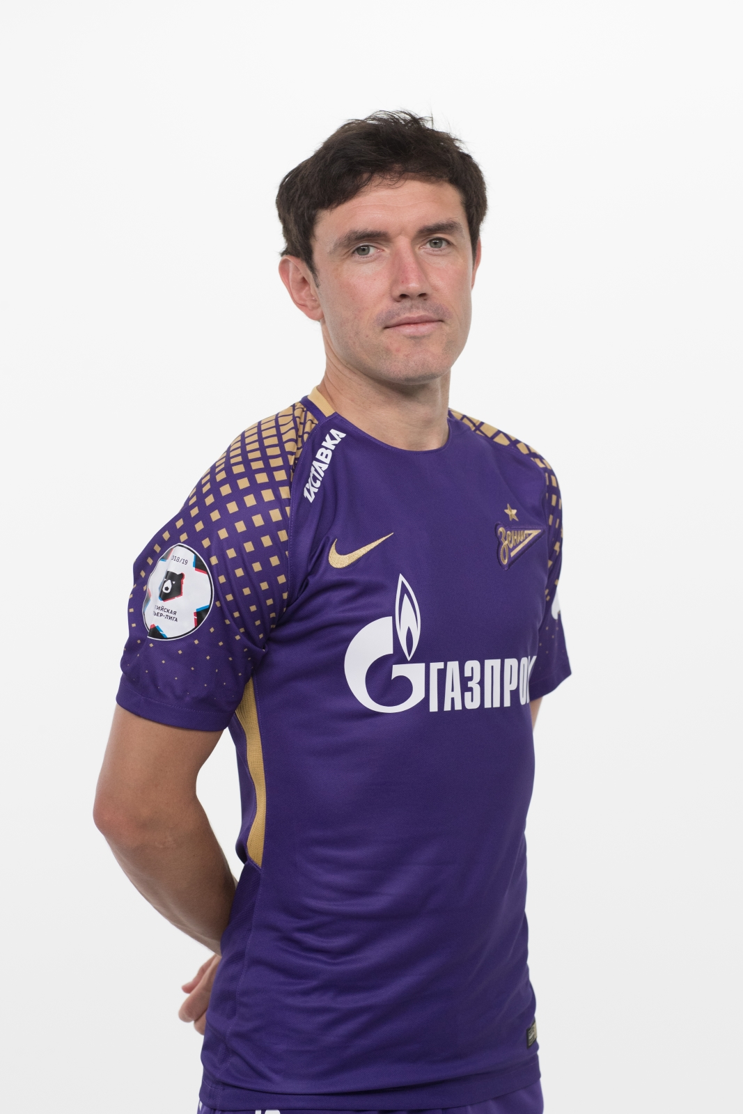 Фотосессия футболистов и тренеров основного состава ФК «Зенит» сезона 2018/19