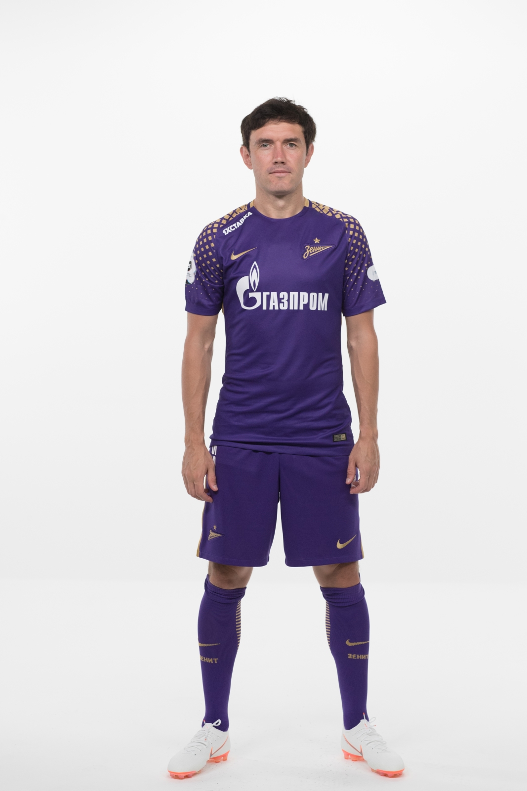 Фотосессия футболистов и тренеров основного состава ФК «Зенит» сезона 2018/19