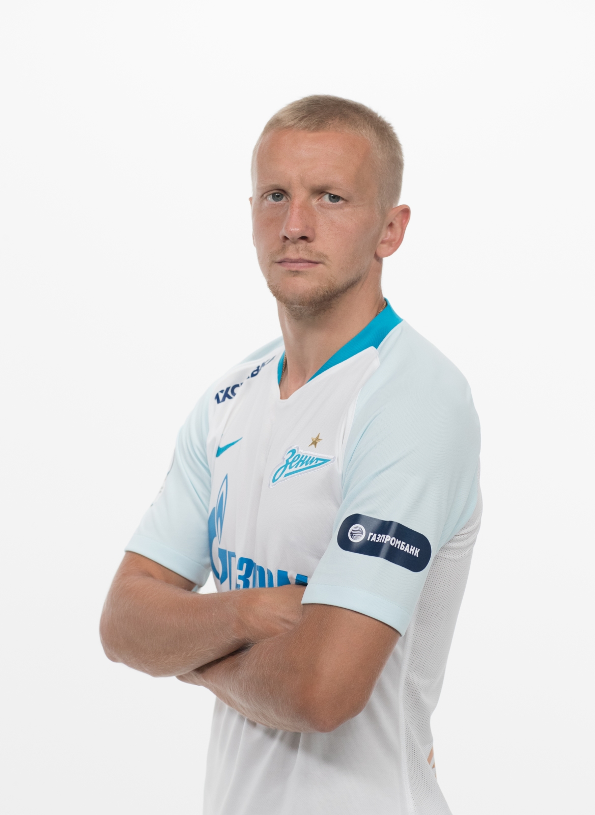 Фотосессия футболистов и тренеров основного состава ФК «Зенит» сезона 2018/19