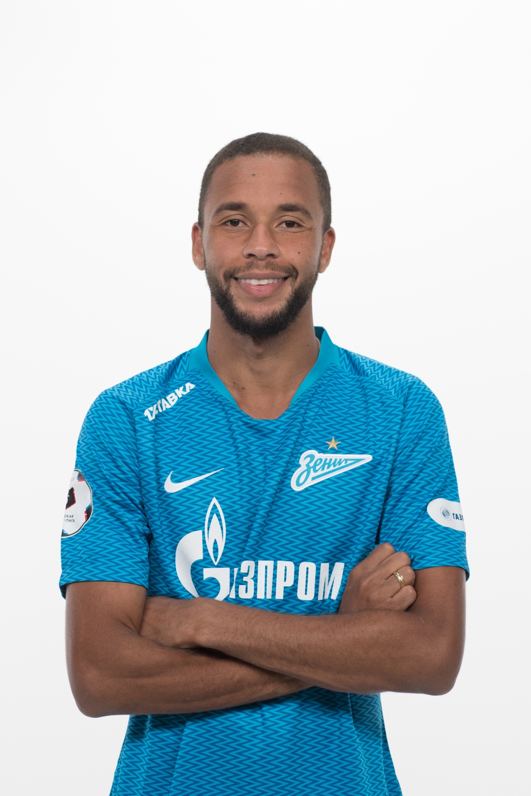 Фотосессия футболистов и тренеров основного состава ФК «Зенит» сезона 2018/19