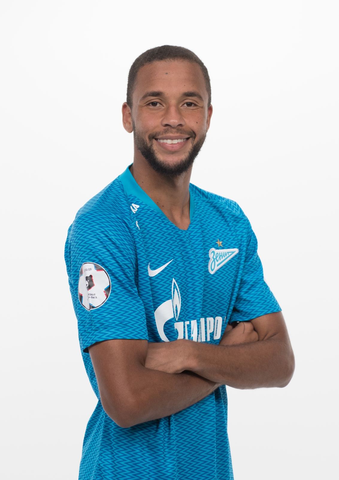 Фотосессия футболистов и тренеров основного состава ФК «Зенит» сезона 2018/19