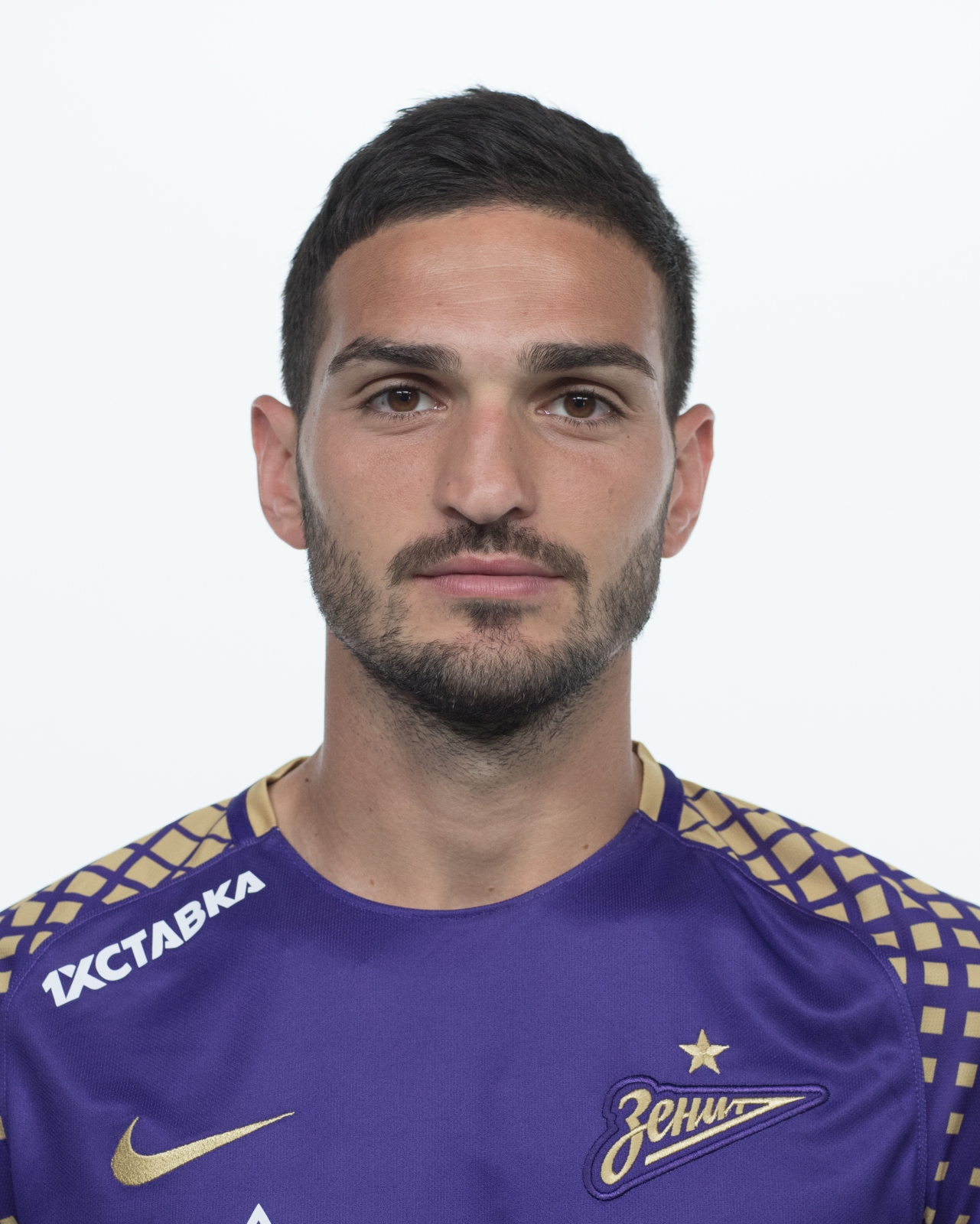 Фотосессия футболистов и тренеров основного состава ФК «Зенит» сезона 2018/19