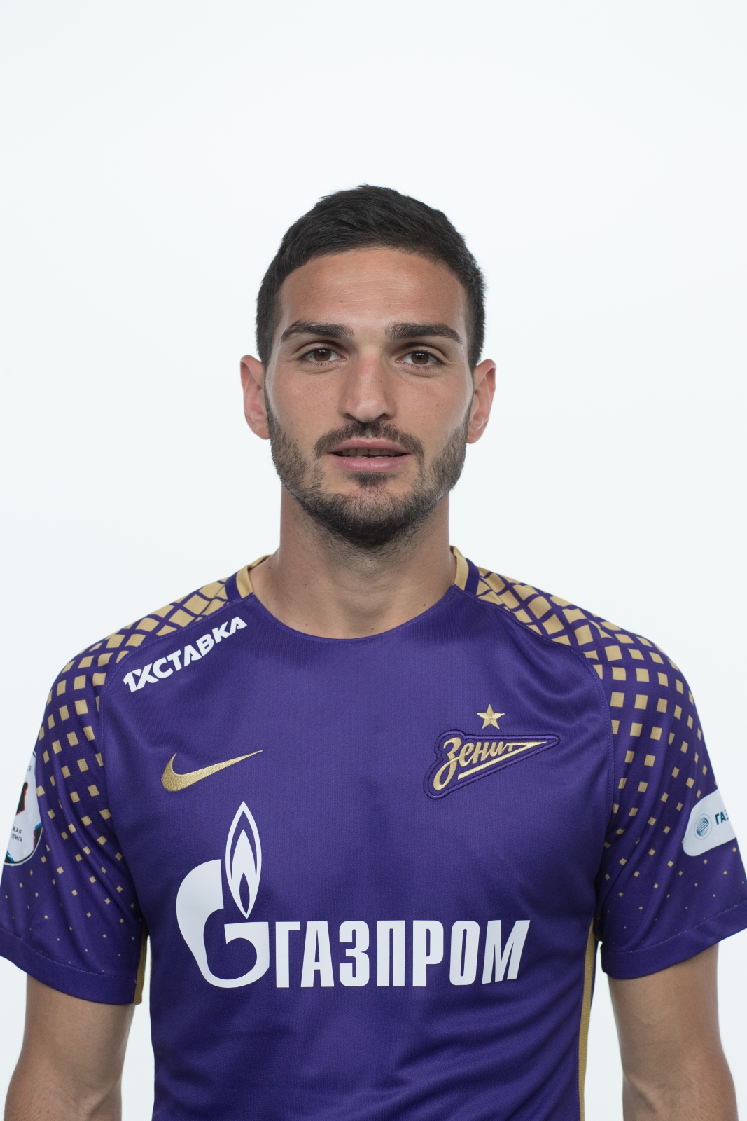 Фотосессия футболистов и тренеров основного состава ФК «Зенит» сезона 2018/19