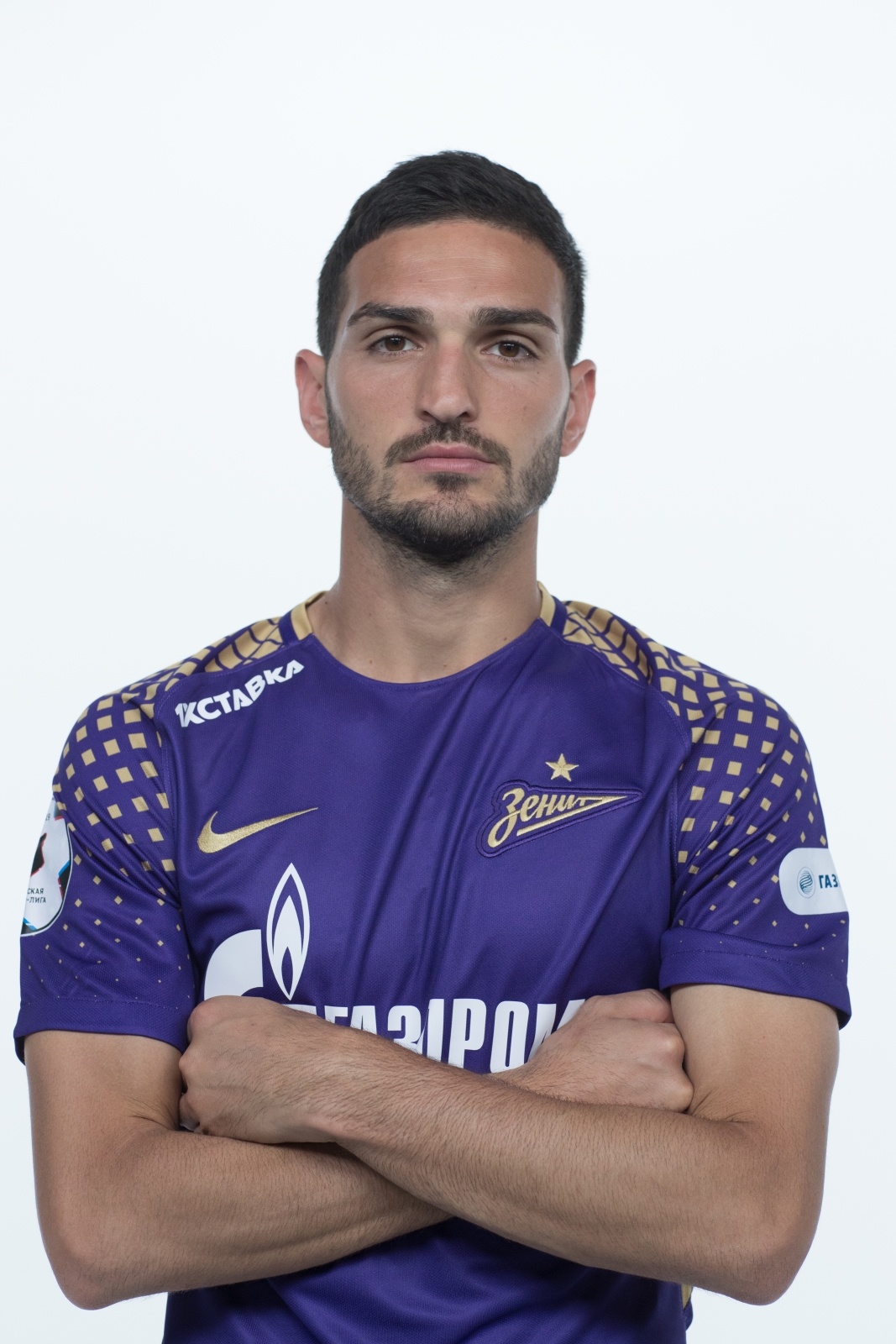 Фотосессия футболистов и тренеров основного состава ФК «Зенит» сезона 2018/19