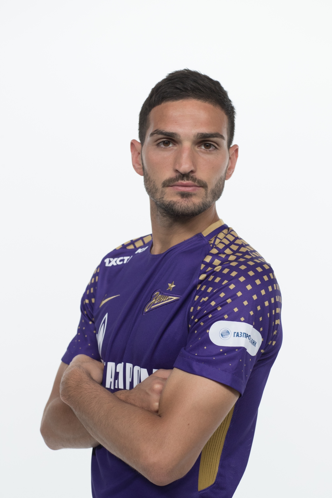 Фотосессия футболистов и тренеров основного состава ФК «Зенит» сезона 2018/19