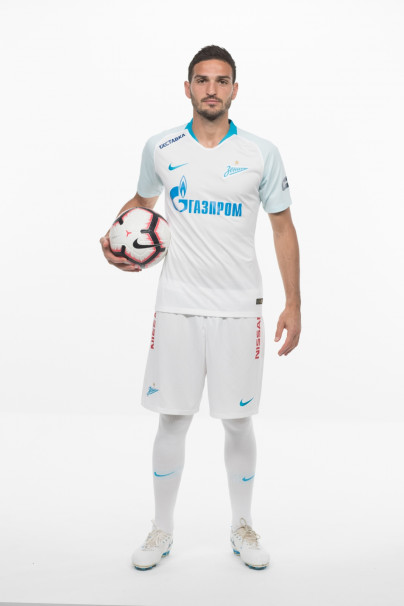 Фотосессия футболистов и тренеров основного состава ФК «Зенит» сезона 2018/19