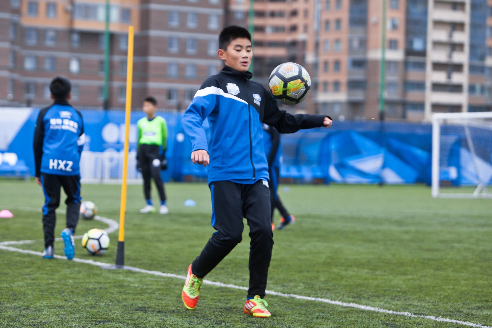 Церемония открытия тренировочного сбора китайской команды в Академии