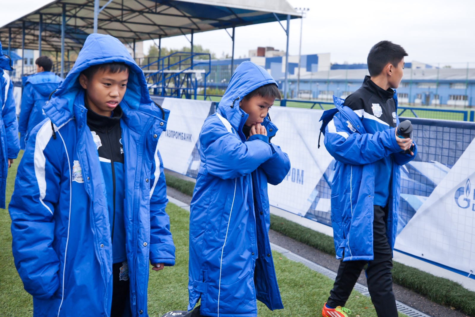 Церемония открытия тренировочного сбора китайской команды в Академии