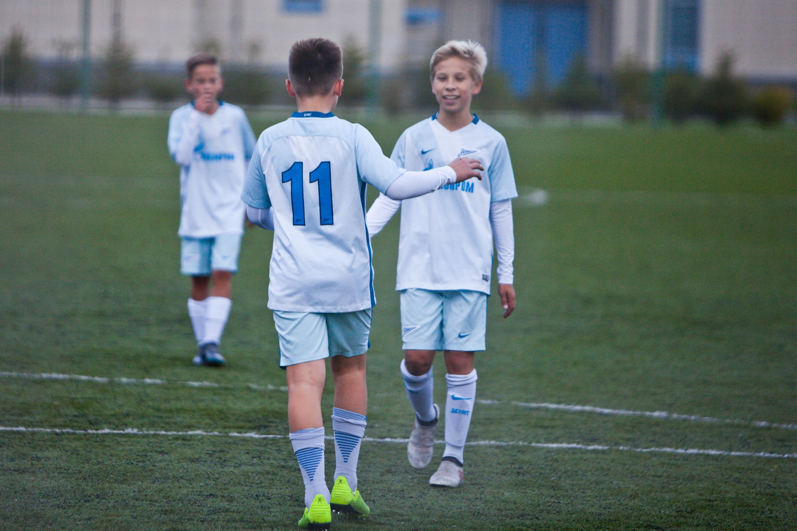 Товарищеский матч между «Зенитом» U-12 и китайской командой