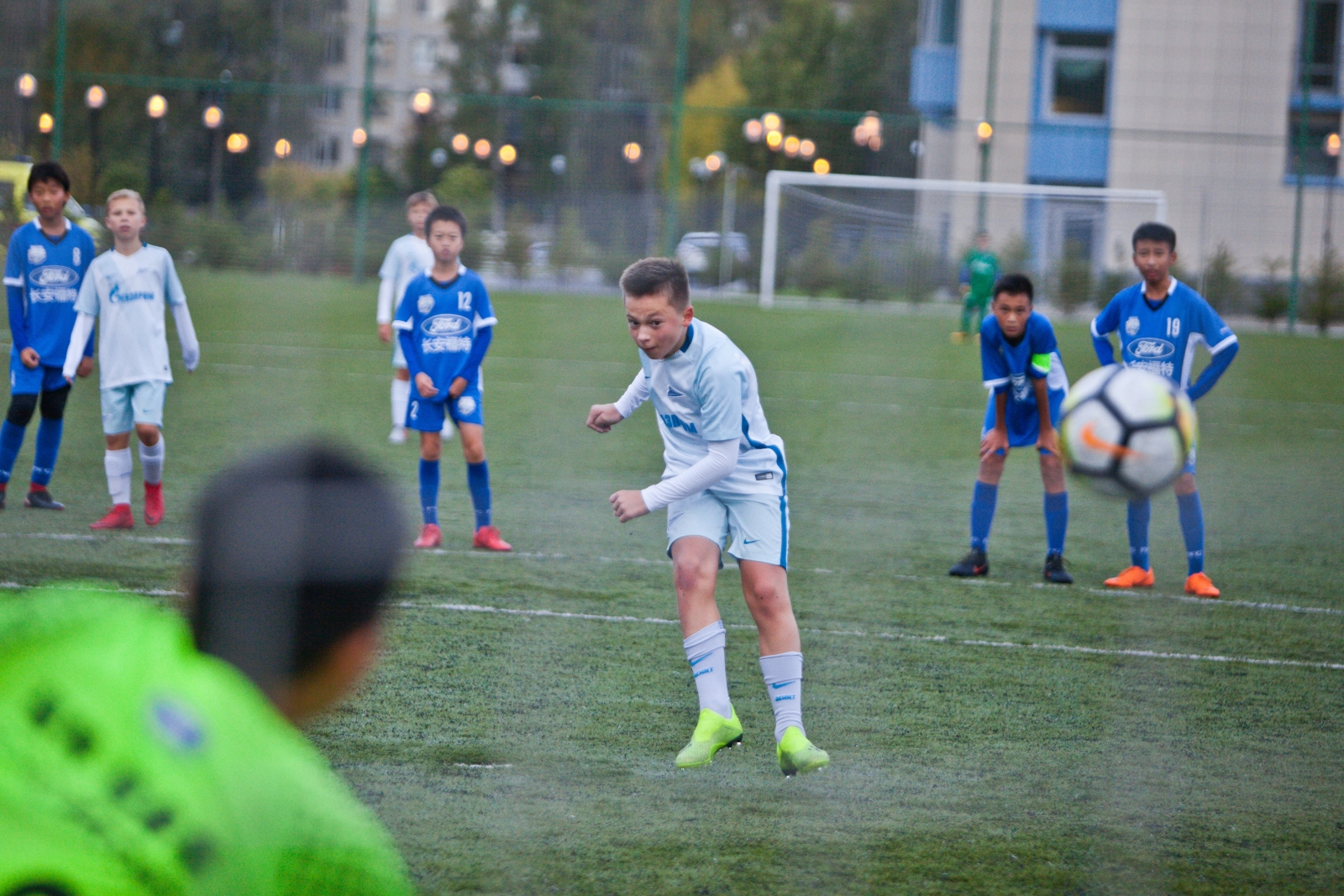 Товарищеский матч между «Зенитом» U-12 и китайской командой