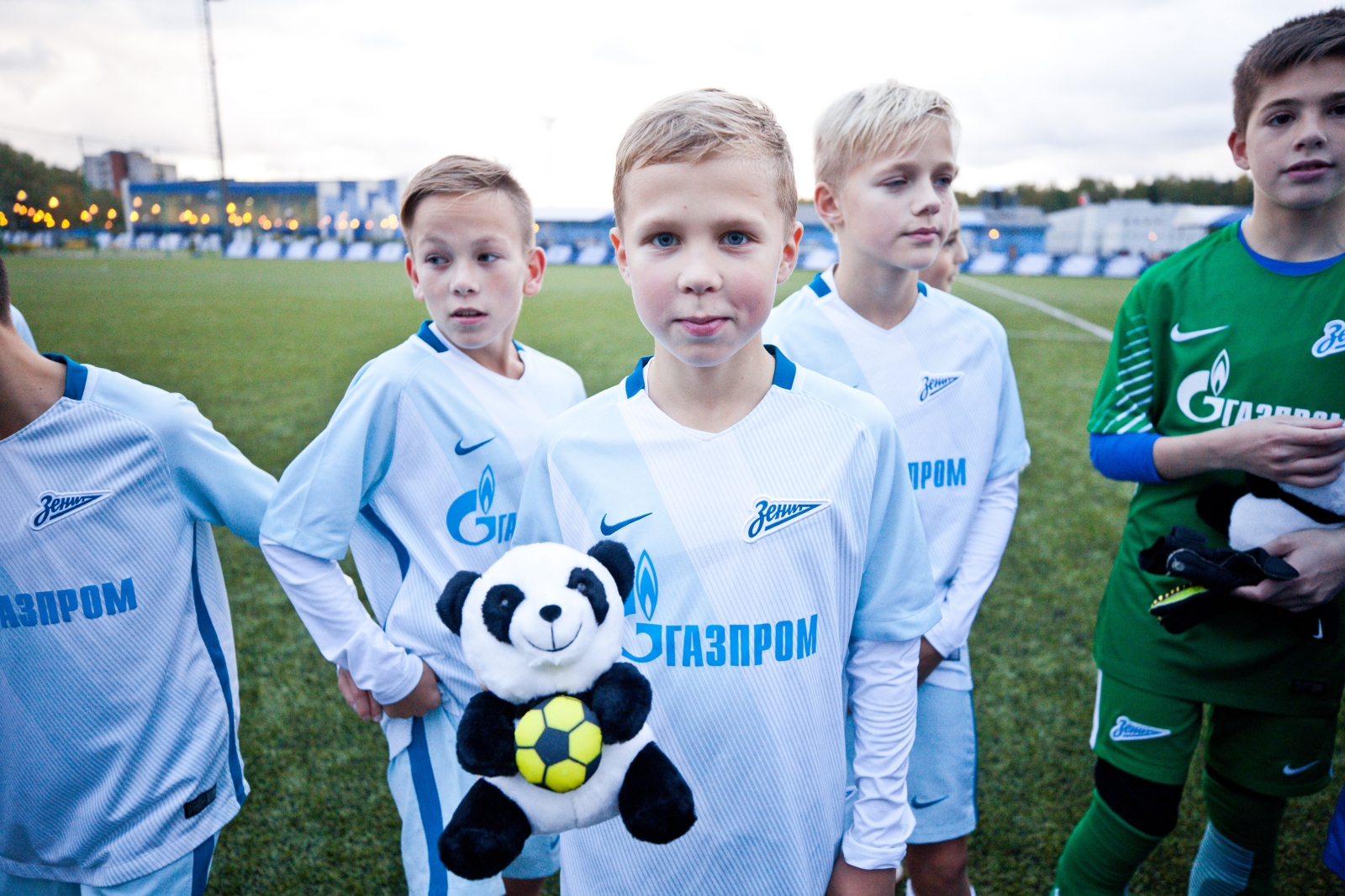 Товарищеский матч между «Зенитом» U-12 и китайской командой