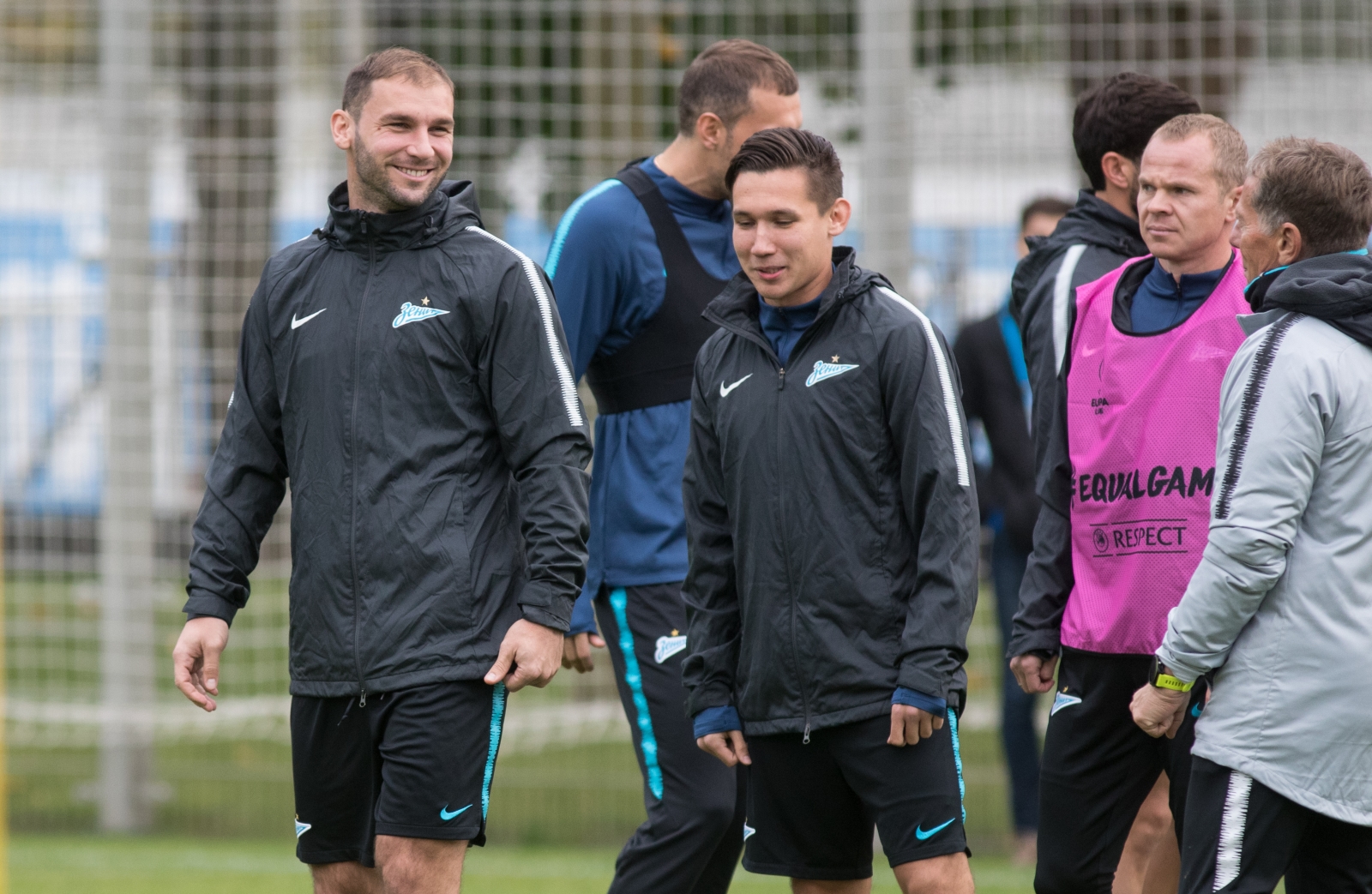 Открытая тренировка «Зенита» перед матчем со «Славией»