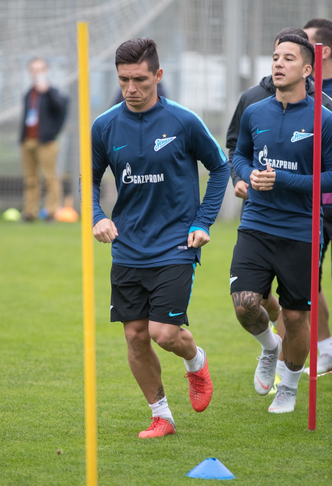 Открытая тренировка «Зенита» перед матчем со «Славией»