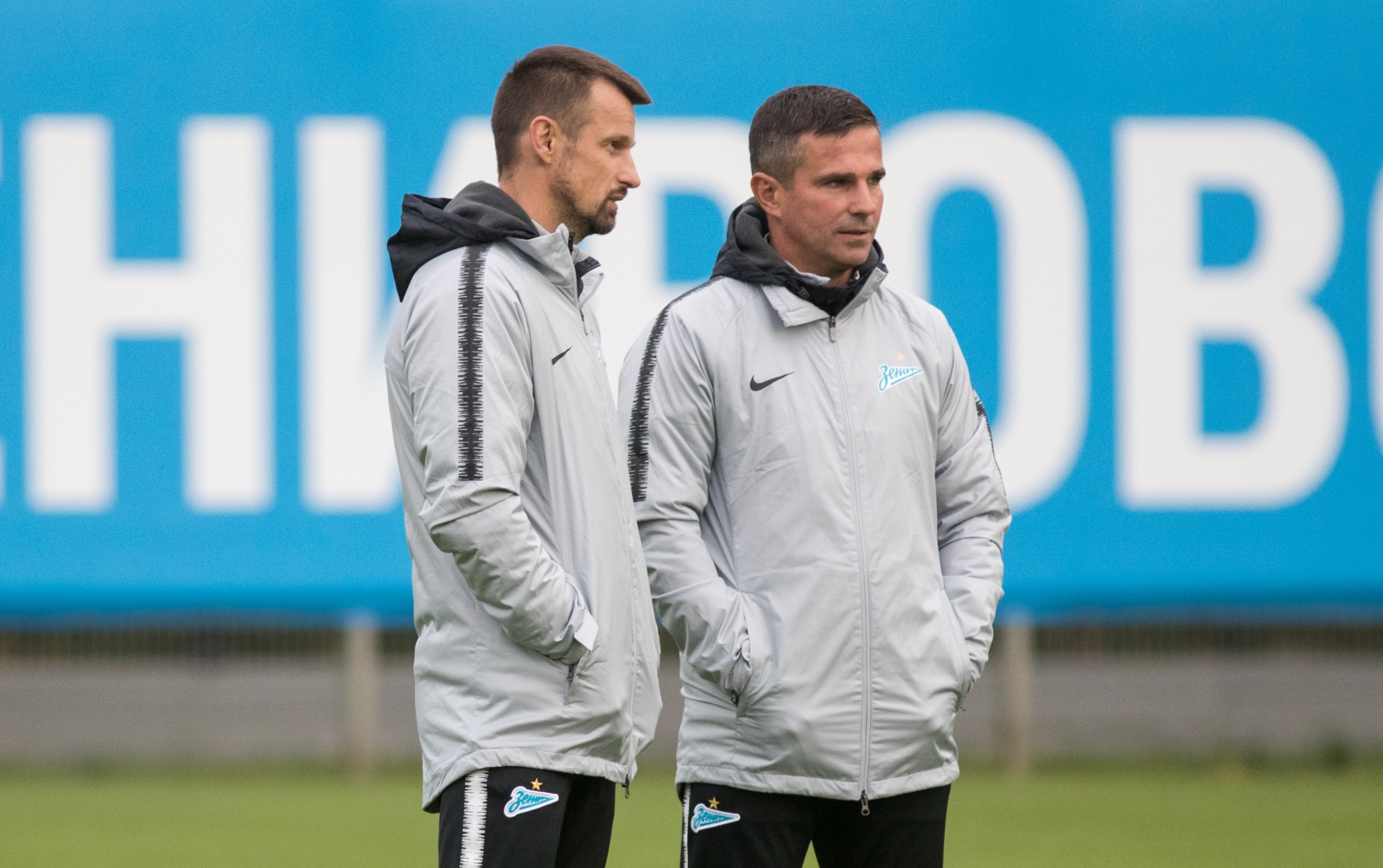 Открытая тренировка «Зенита» перед матчем со «Славией»