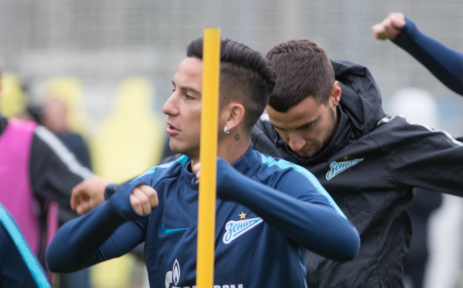 Открытая тренировка «Зенита» перед матчем со «Славией»