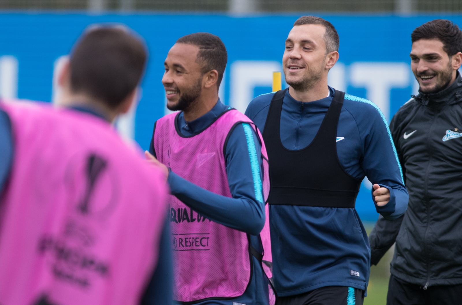 Открытая тренировка «Зенита» перед матчем со «Славией»