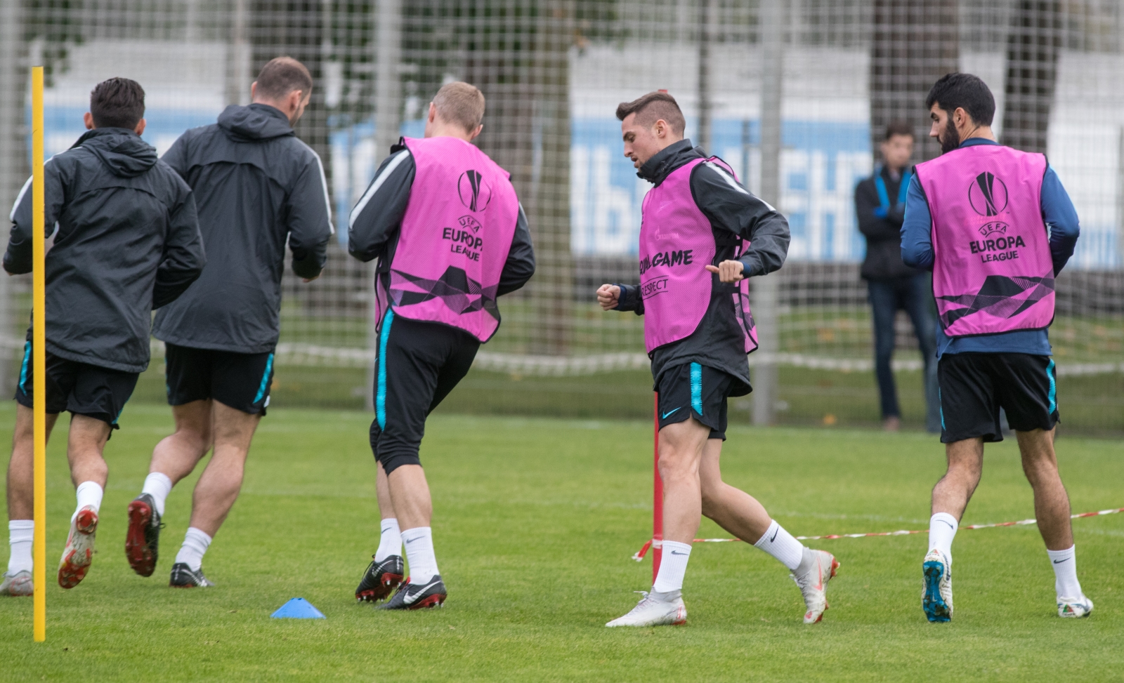 Открытая тренировка «Зенита» перед матчем со «Славией»