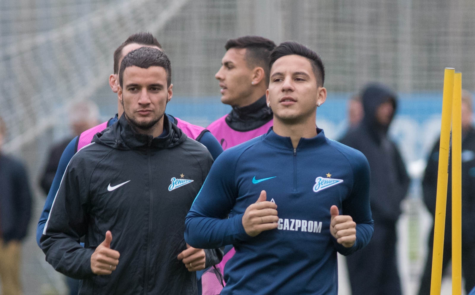 Открытая тренировка «Зенита» перед матчем со «Славией»
