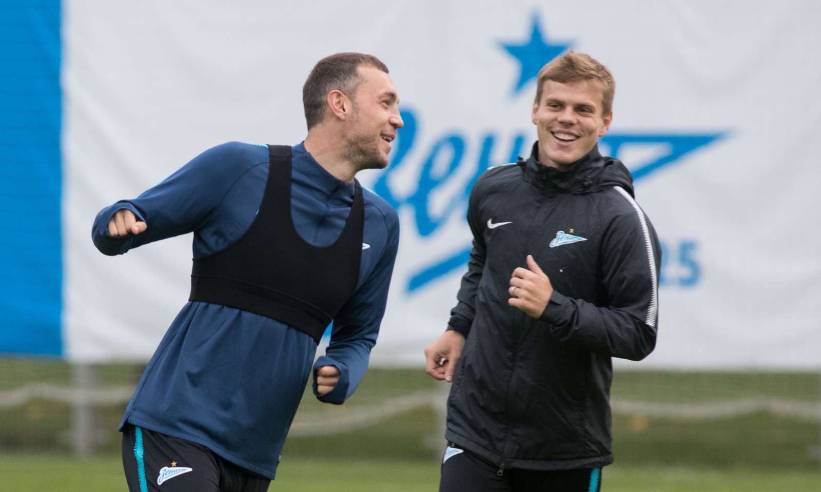 Открытая тренировка «Зенита» перед матчем со «Славией»