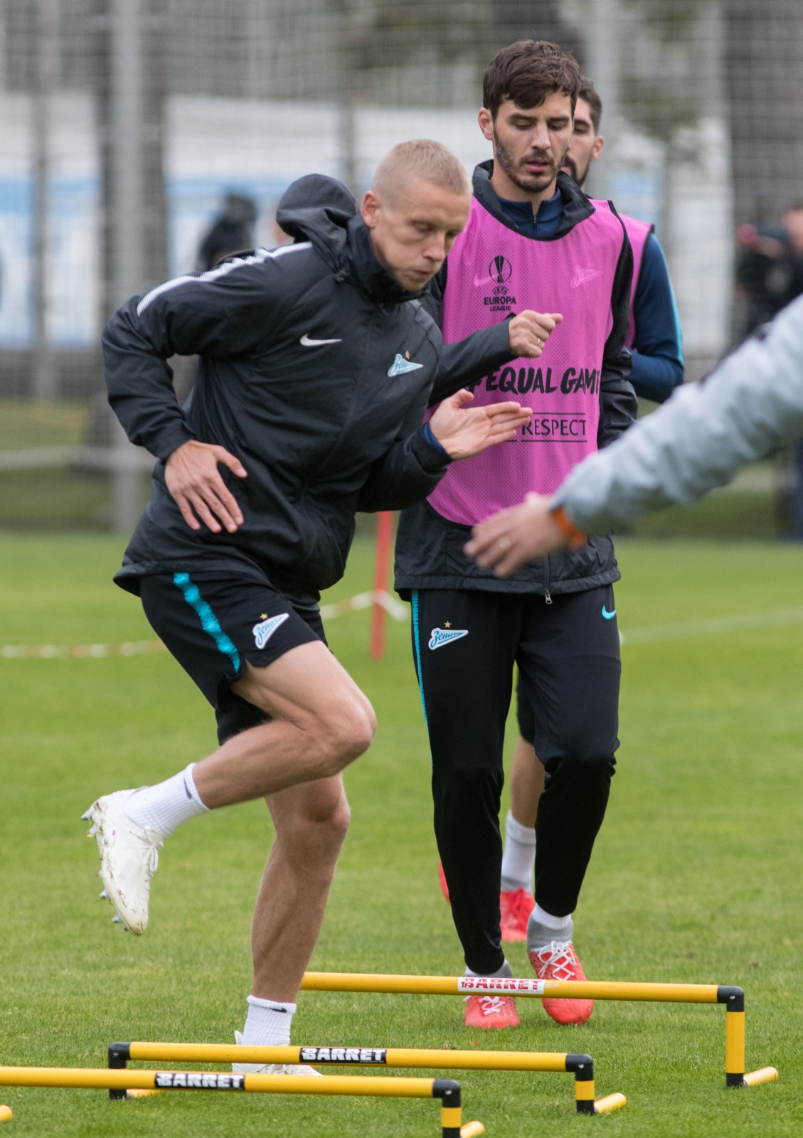 Открытая тренировка «Зенита» перед матчем со «Славией»