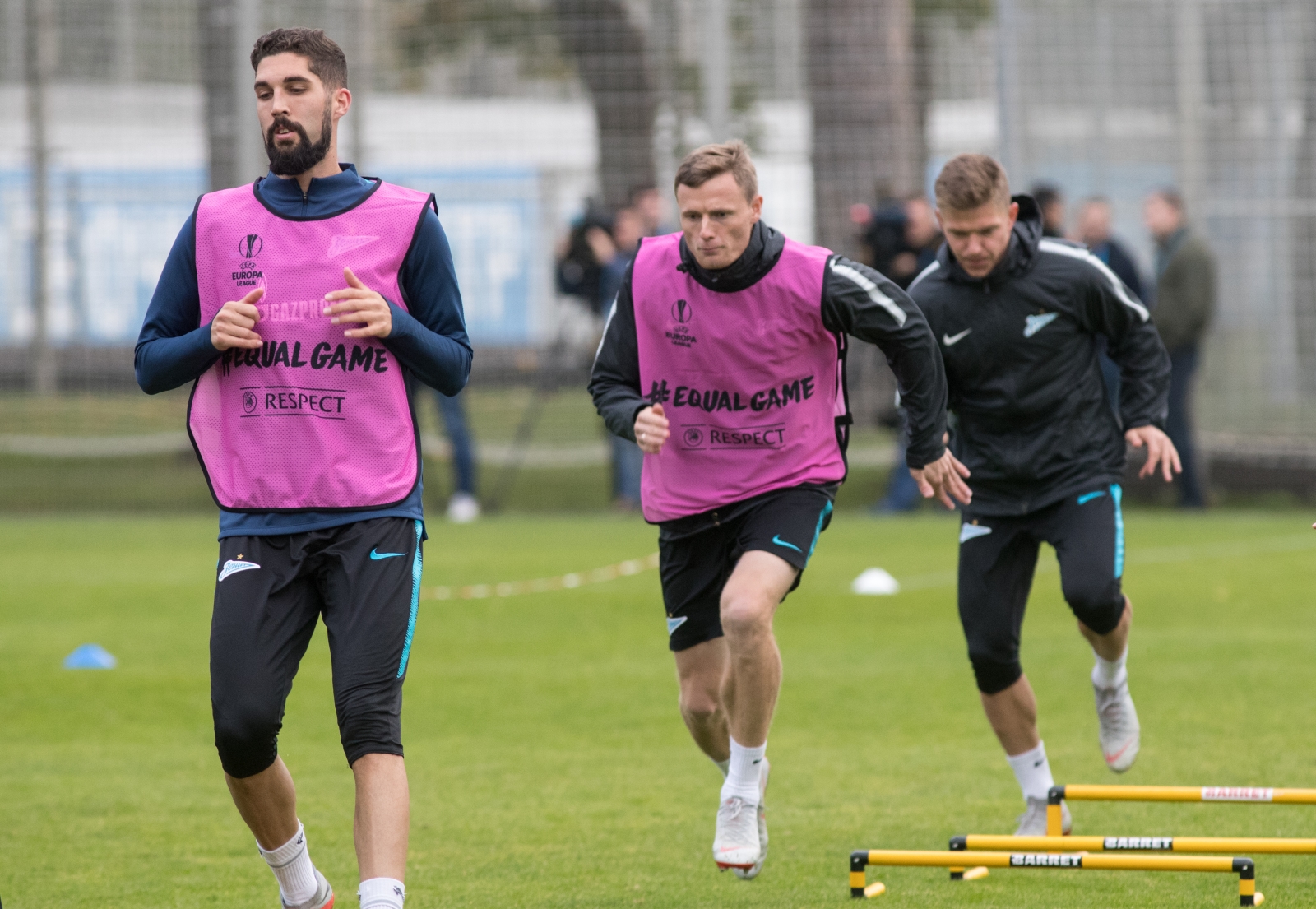 Открытая тренировка «Зенита» перед матчем со «Славией»