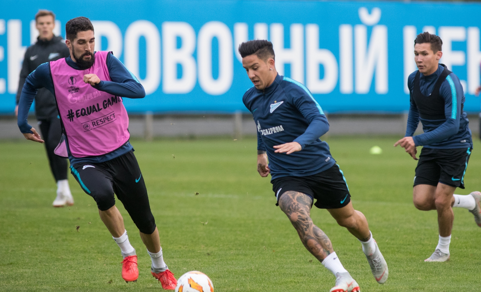 Открытая тренировка «Зенита» перед матчем со «Славией»