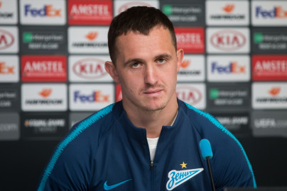 Открытая тренировка «Зенита» перед матчем со «Славией»