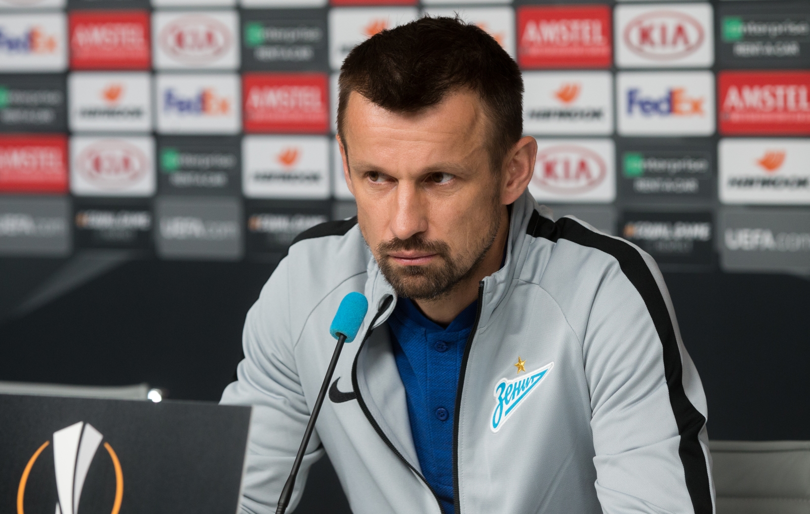 Открытая тренировка «Зенита» перед матчем со «Славией»