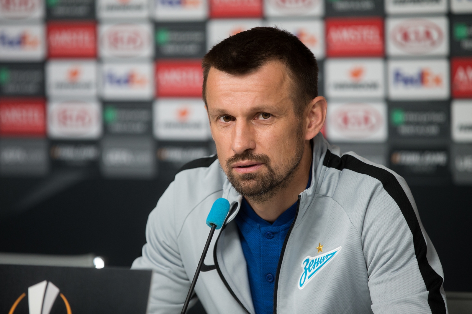 Открытая тренировка «Зенита» перед матчем со «Славией»