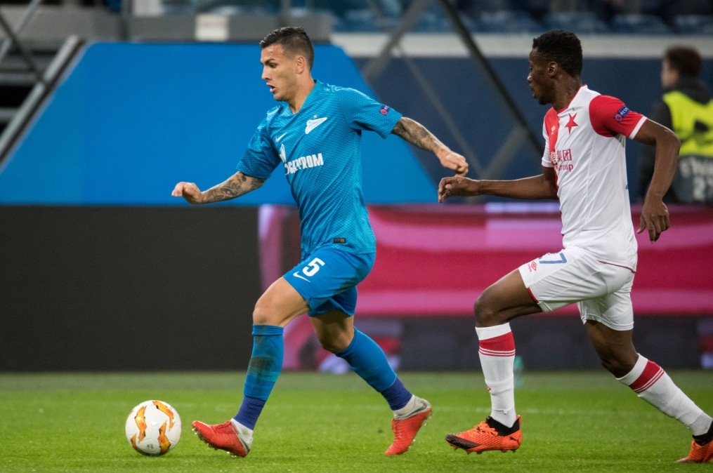 Лига Европы УЕФА 2018/19, «Зенит» — «Славия»