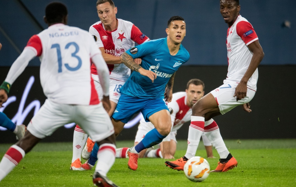 Лига Европы УЕФА 2018/19, «Зенит» — «Славия»