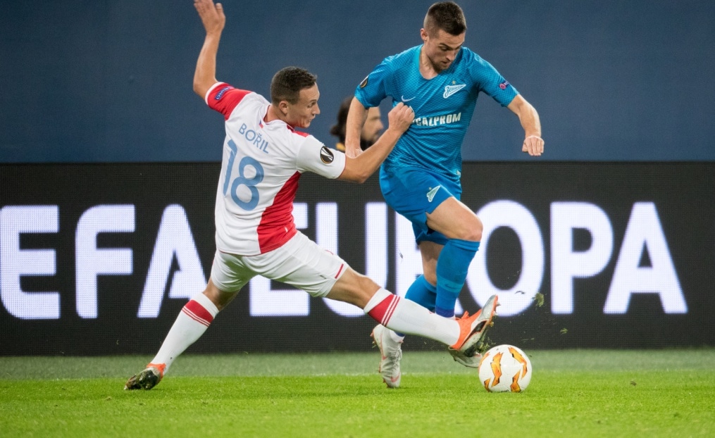 Лига Европы УЕФА 2018/19, «Зенит» — «Славия»