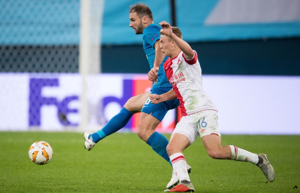 Лига Европы УЕФА 2018/19, «Зенит» — «Славия»