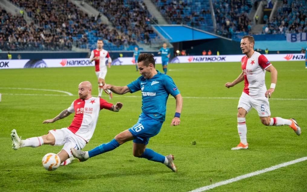 Лига Европы УЕФА 2018/19, «Зенит» — «Славия»