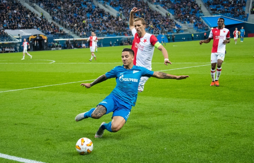 Лига Европы УЕФА 2018/19, «Зенит» — «Славия»