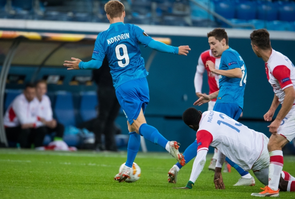 Лига Европы УЕФА 2018/19, «Зенит» — «Славия»