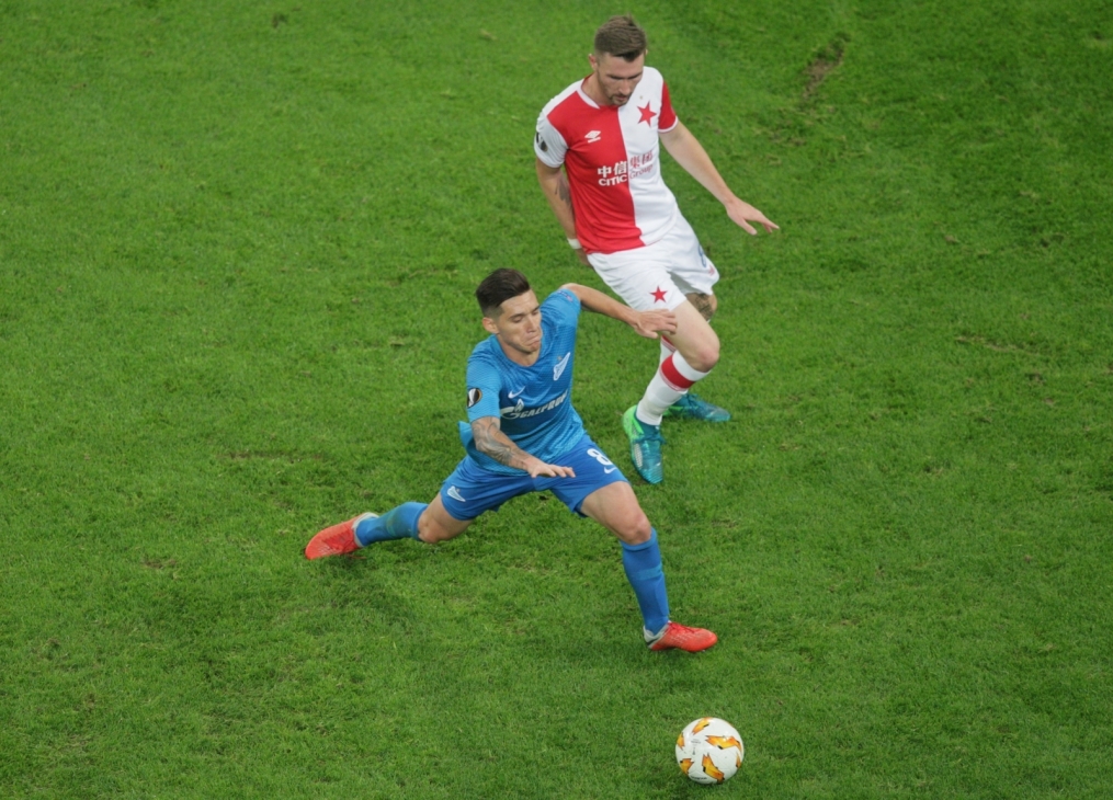 Лига Европы УЕФА 2018/19, «Зенит» — «Славия»