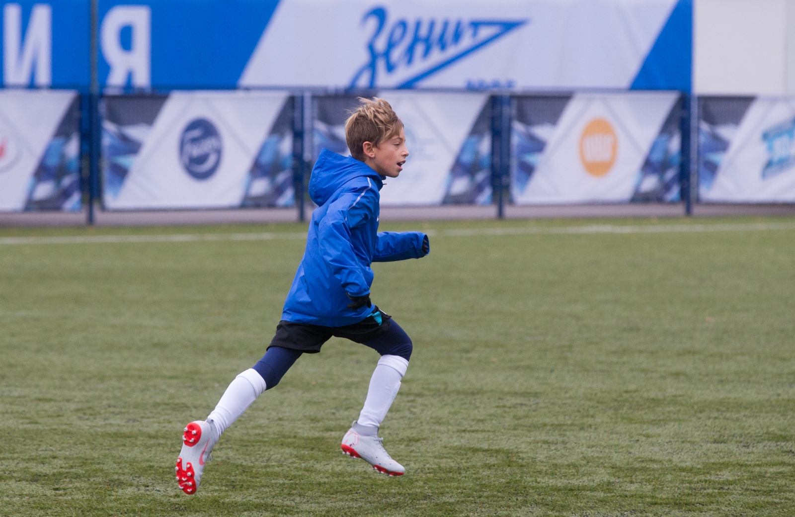 Клаудио Маркизио с сыном Давиде в Академии «Зенита»