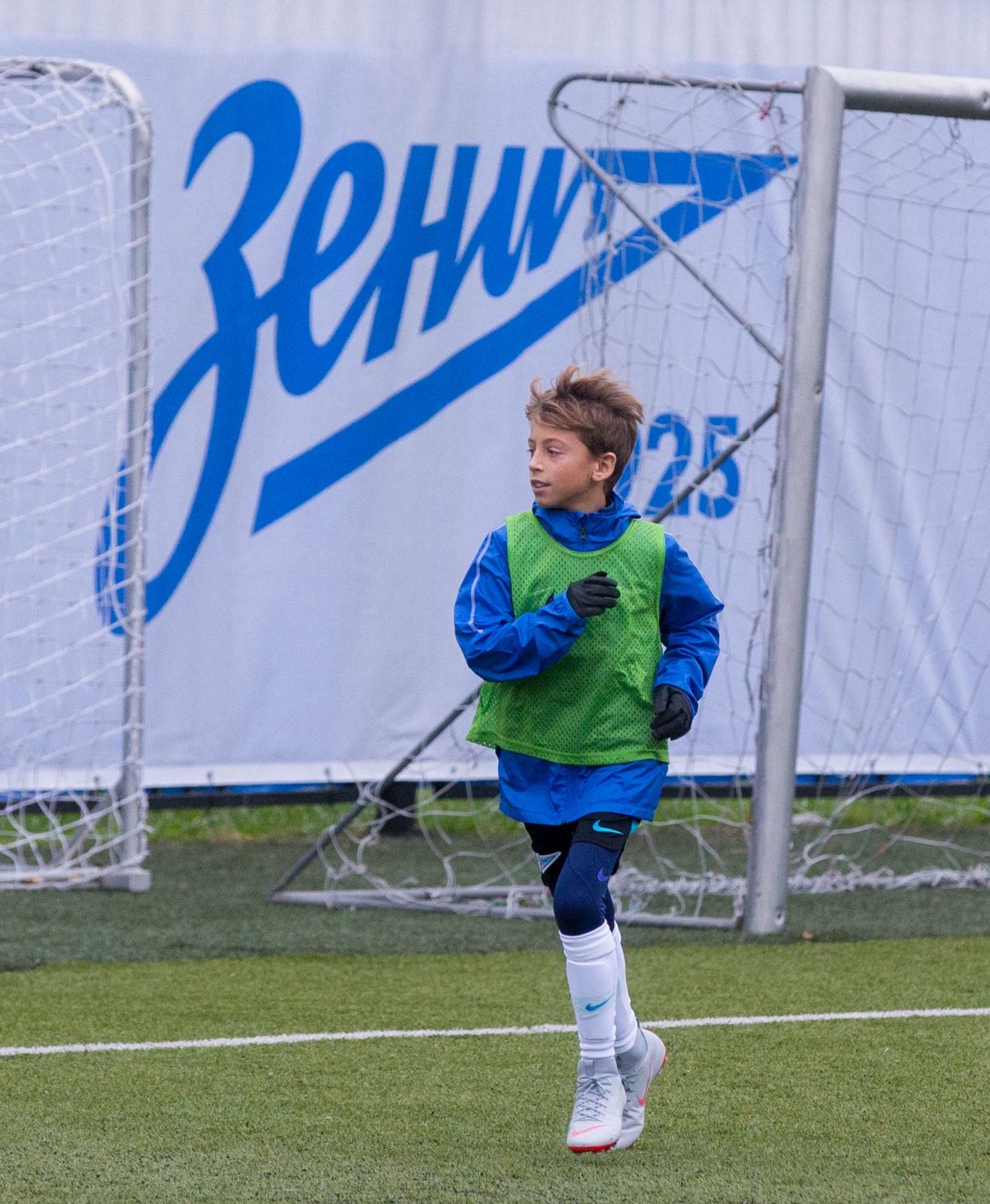 Клаудио Маркизио с сыном Давиде в Академии «Зенита»