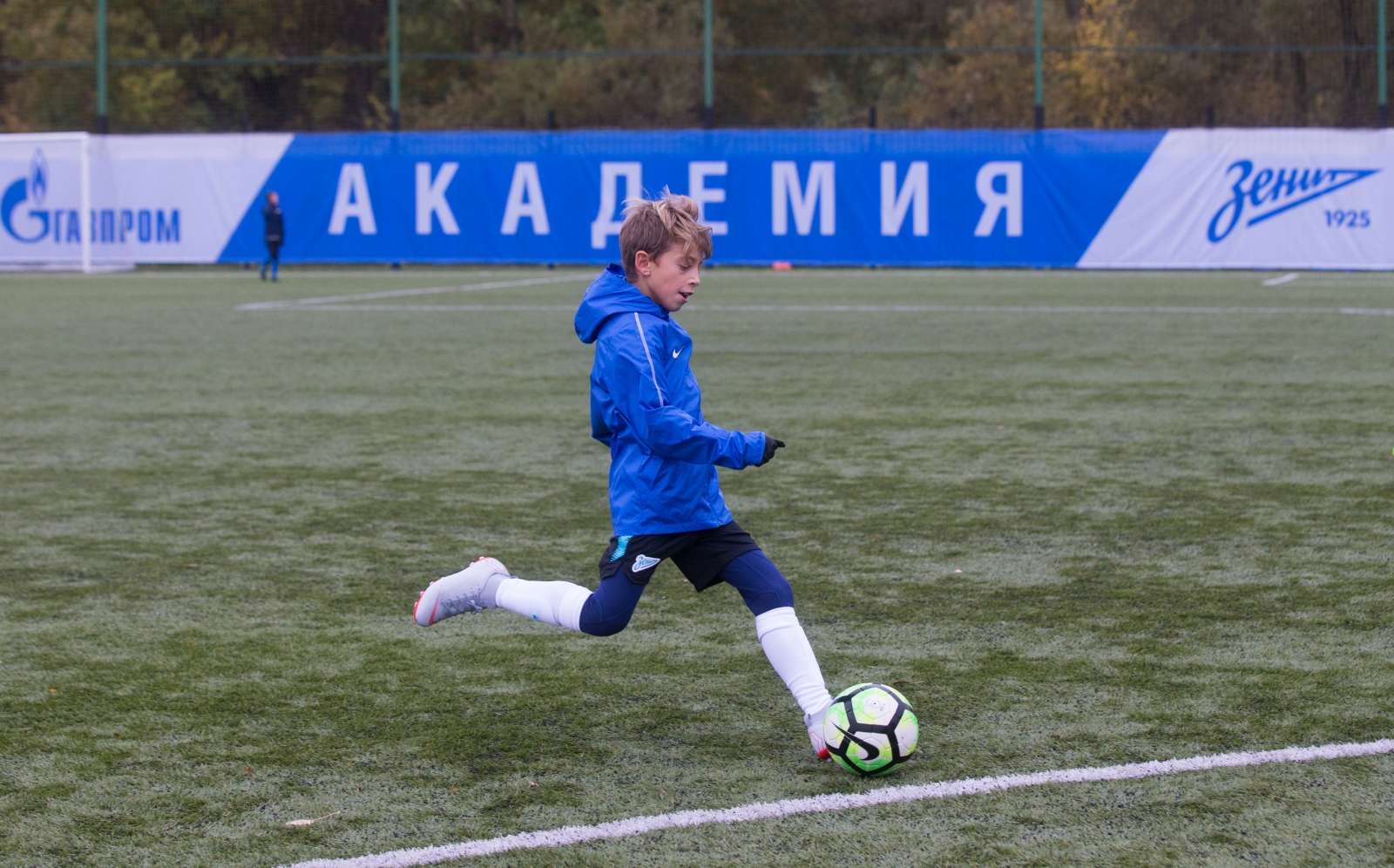 Клаудио Маркизио с сыном Давиде в Академии «Зенита»