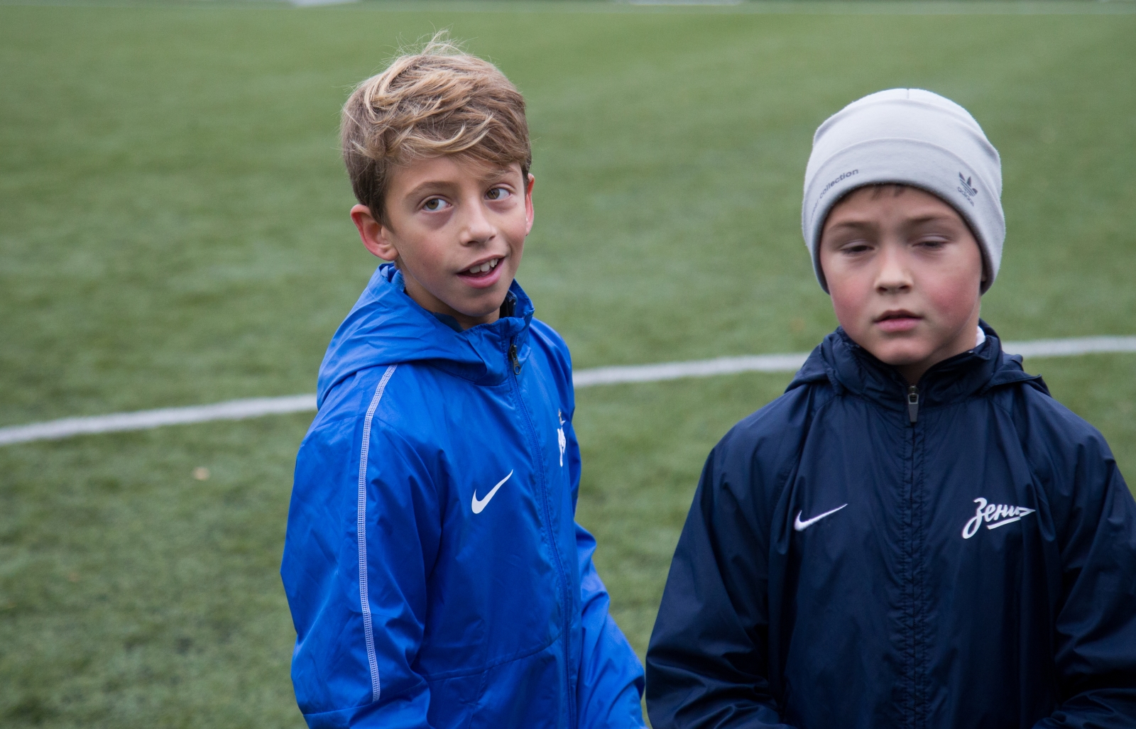 Клаудио Маркизио с сыном Давиде в Академии «Зенита»