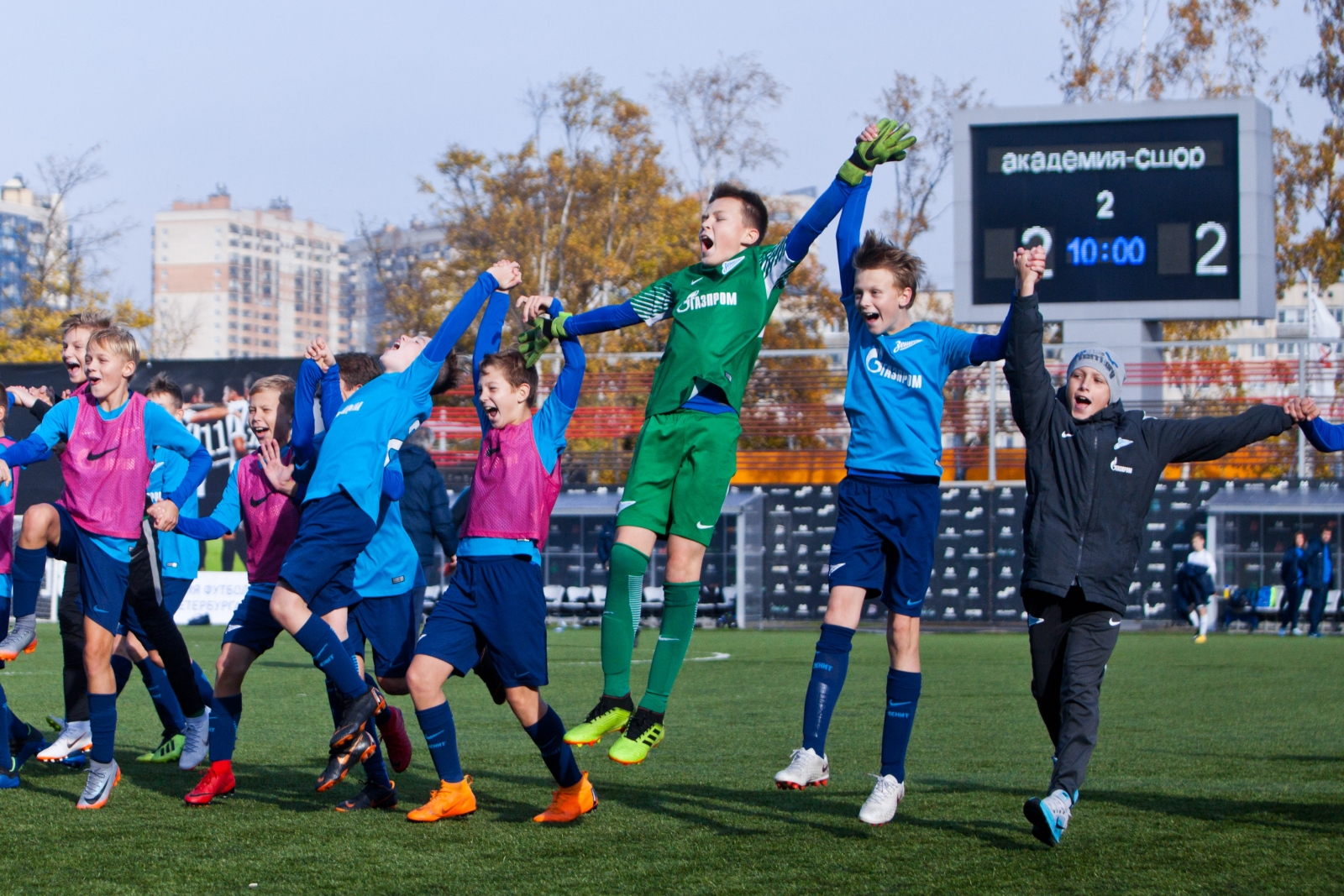 Финальный матч Кубка Санкт-Петербурга U-12 СШОР «Зенит» — Академия ФК «Зенит»