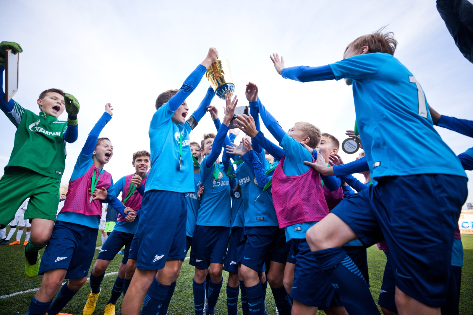 Финальный матч Кубка Санкт-Петербурга U-12 СШОР «Зенит» — Академия ФК «Зенит»