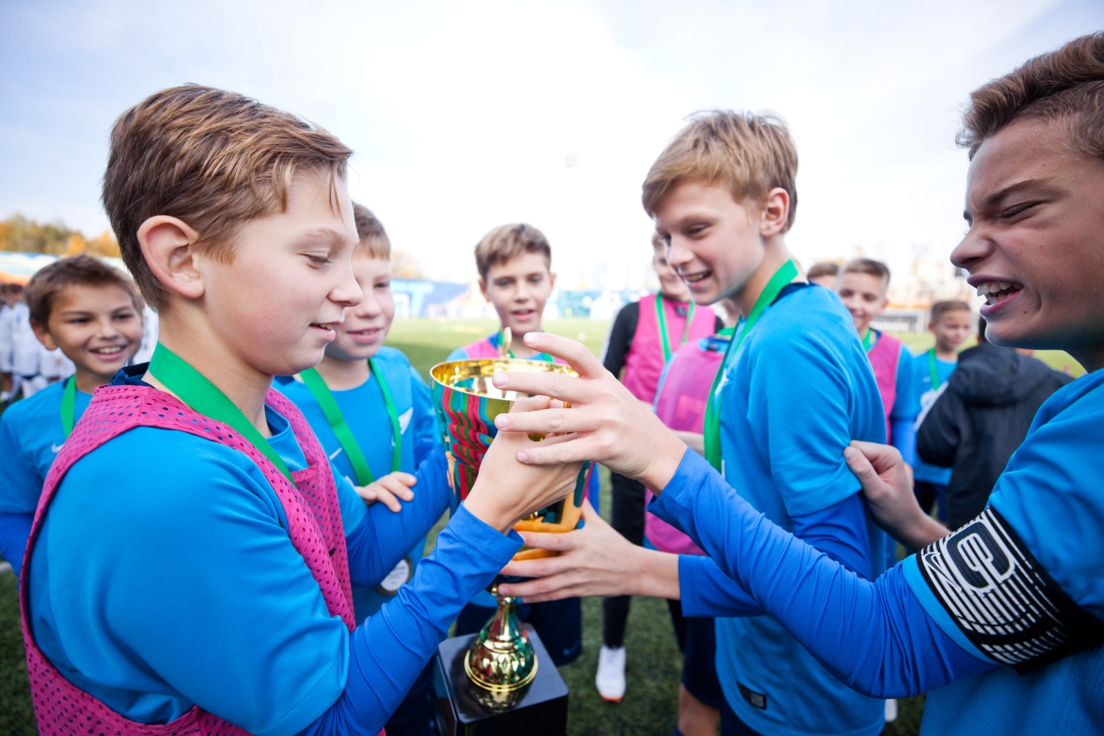 Финальный матч Кубка Санкт-Петербурга U-12 СШОР «Зенит» — Академия ФК «Зенит»