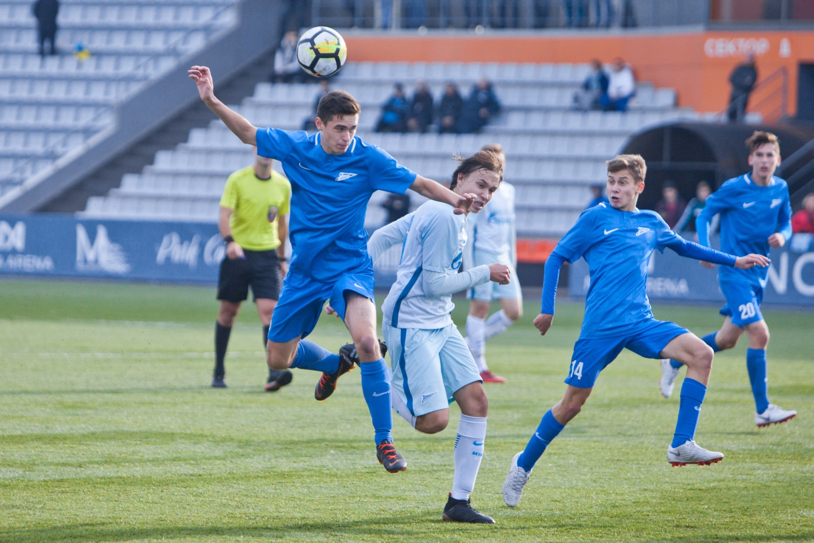 Финальный матч Кубка Санкт-Петербурга U-12 СШОР «Зенит» — Академия ФК «Зенит»
