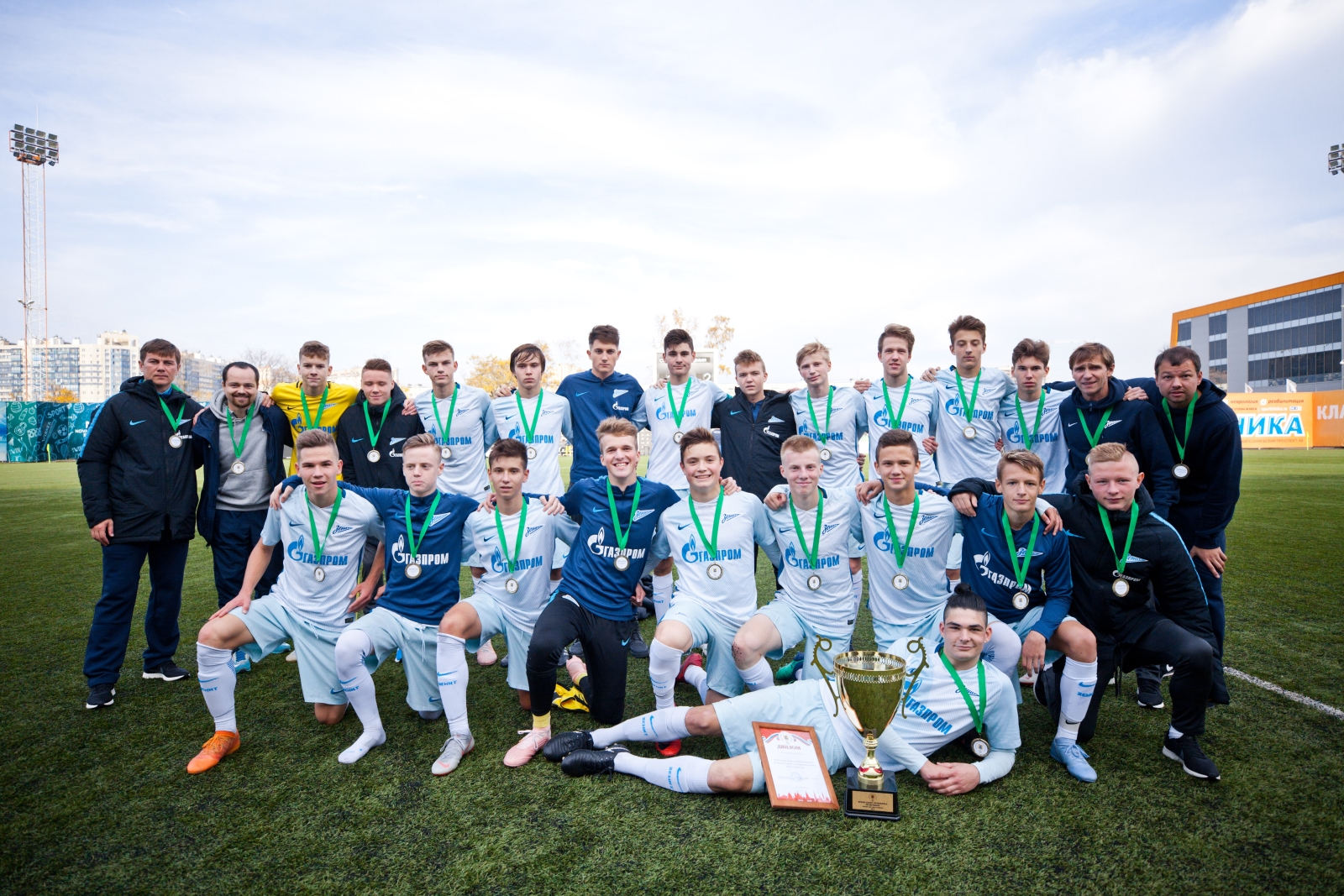 Финальный матч Кубка Санкт-Петербурга U-12 СШОР «Зенит» — Академия ФК «Зенит»