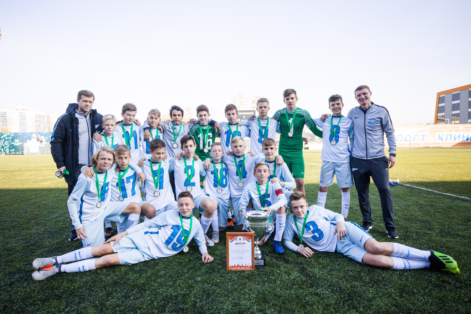 Финальный матч Кубка Санкт-Петербурга U-13 СШОР «Зенит» — Академия ФК «Зенит»