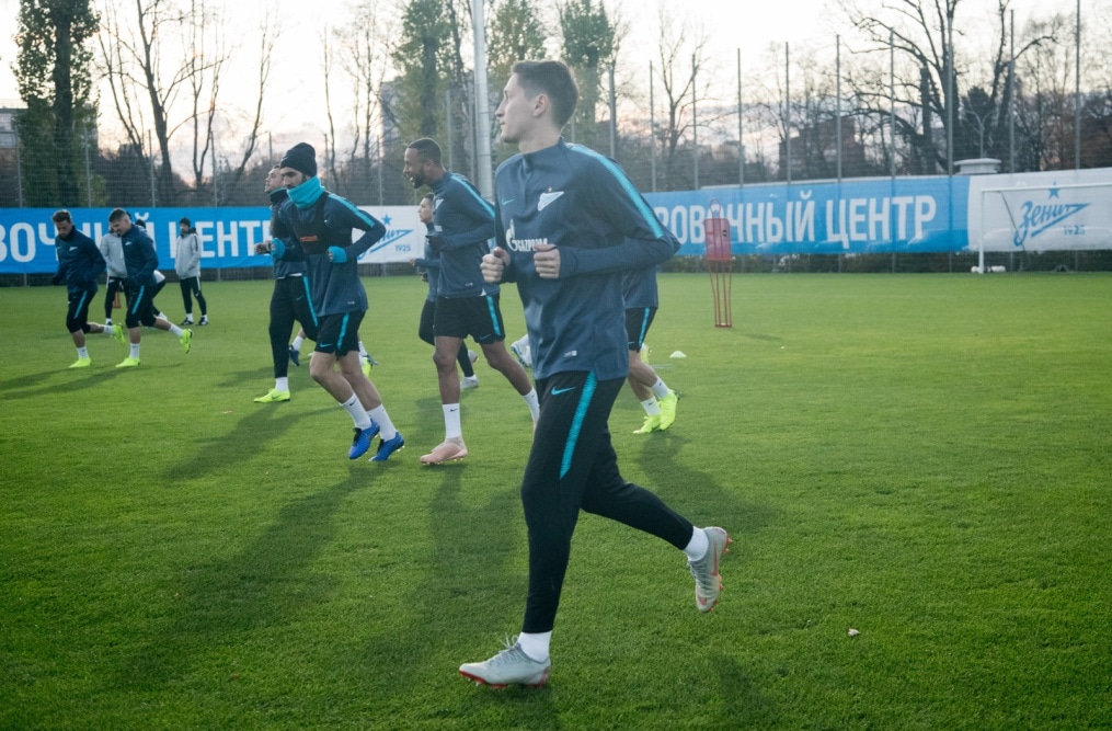 Открытая тренировка «Зенита» перед матчем с «Бордо»