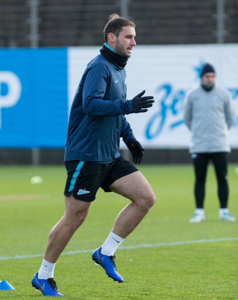 Открытая тренировка «Зенита» перед матчем с «Бордо»