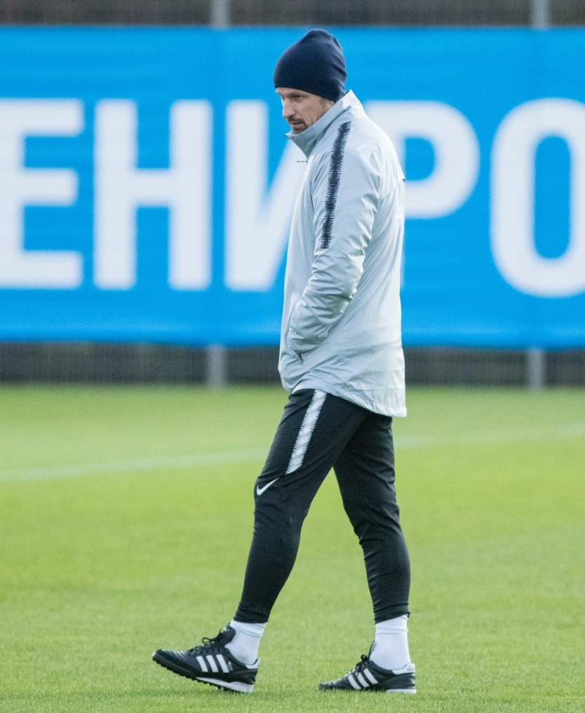 Открытая тренировка «Зенита» перед матчем с «Бордо»